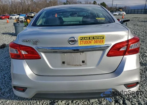 2018 Nissan Sentra S из США, поврежденный, VIN 3N1AB7APXJY329852